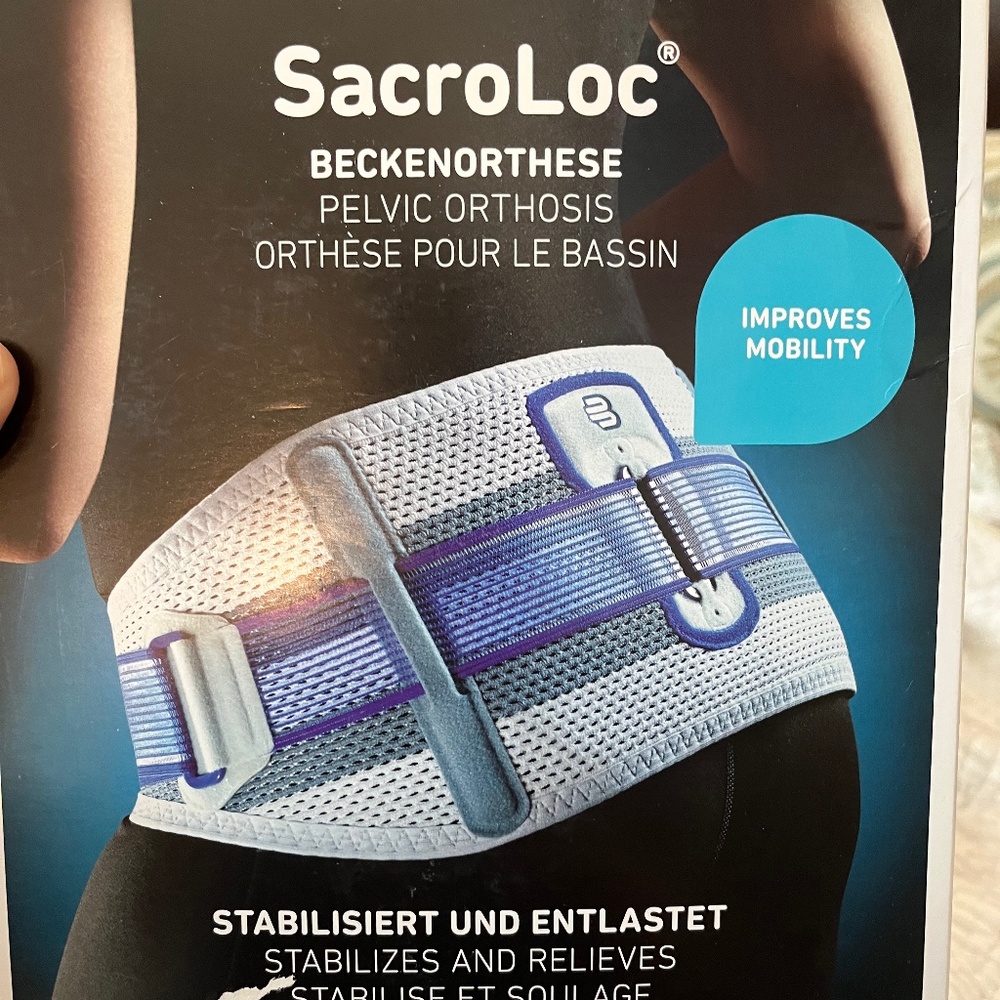 New in Box - Bauerfeind SacroLoc Back Support Size 4